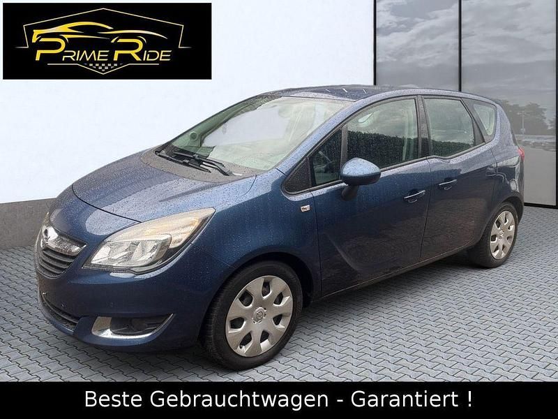 Blau Gebraucht 2016 Opel Meriva Edition Van / Kleinbus | 8.200 € (Etwas zu teuer) - Bild 1/4