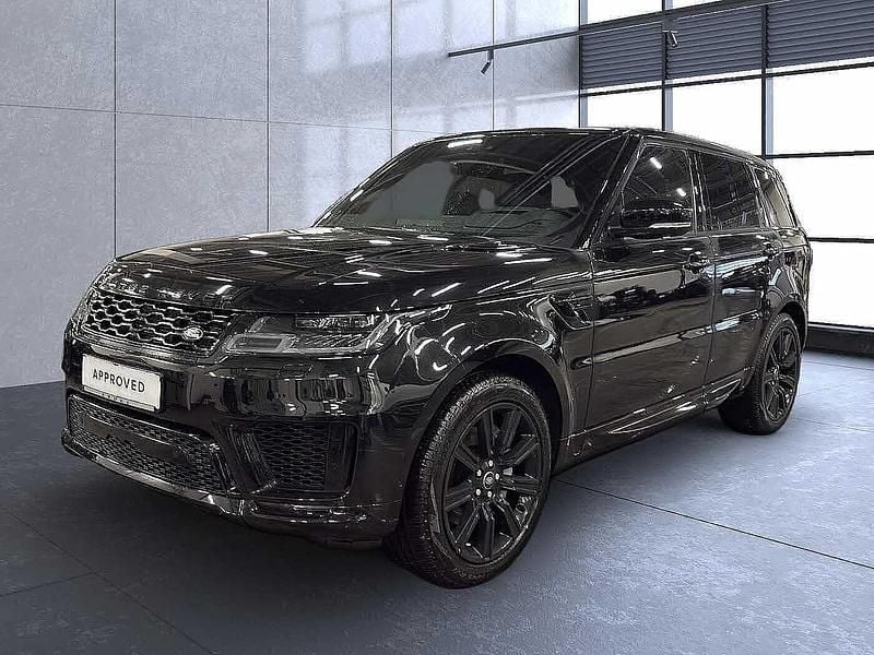 Santorini black Gebraucht 2021 Land Rover Range Rover Sport HSE Dynamic SUV | 49.799 € (Superpreis) - Bild 1/4