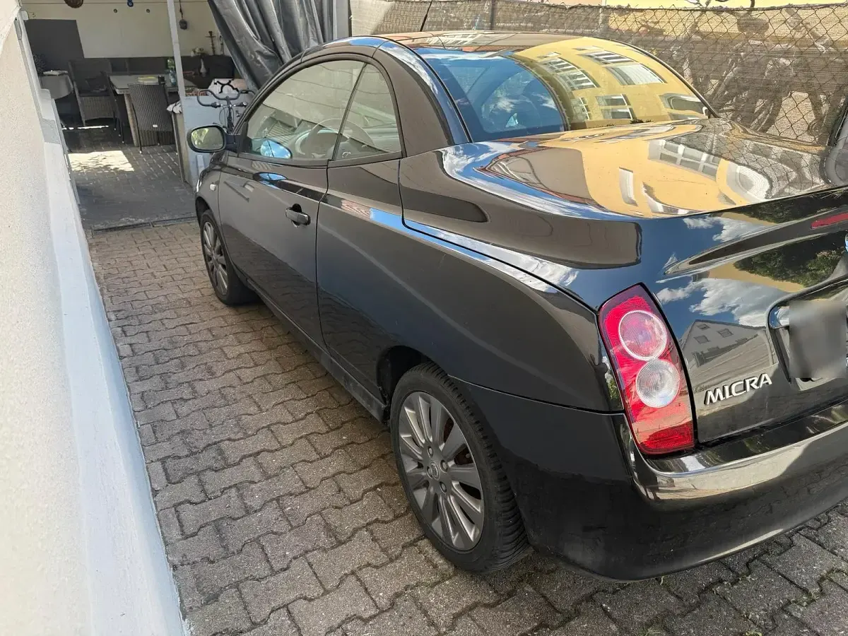 Gebraucht Nissan Micra 110 PS (80 kW) 2006 Schwarz Cabrio