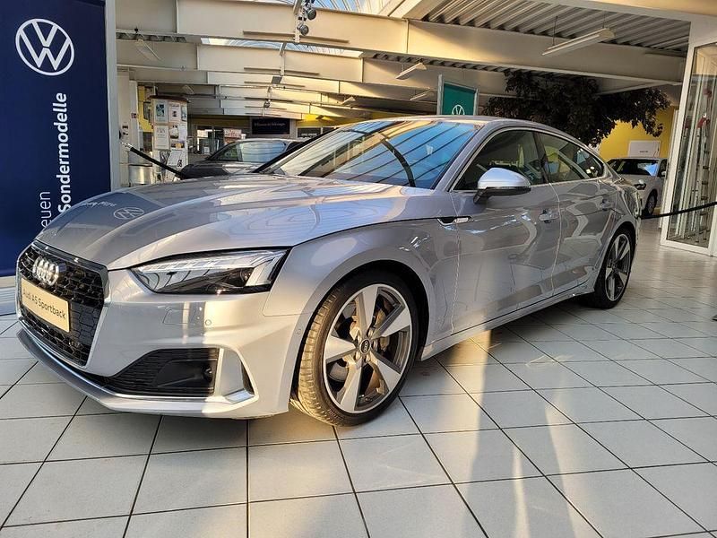 Gebraucht Audi A5 Sportback Advanced 265 PS (194 kW) 2022 Silber Kleinwagen