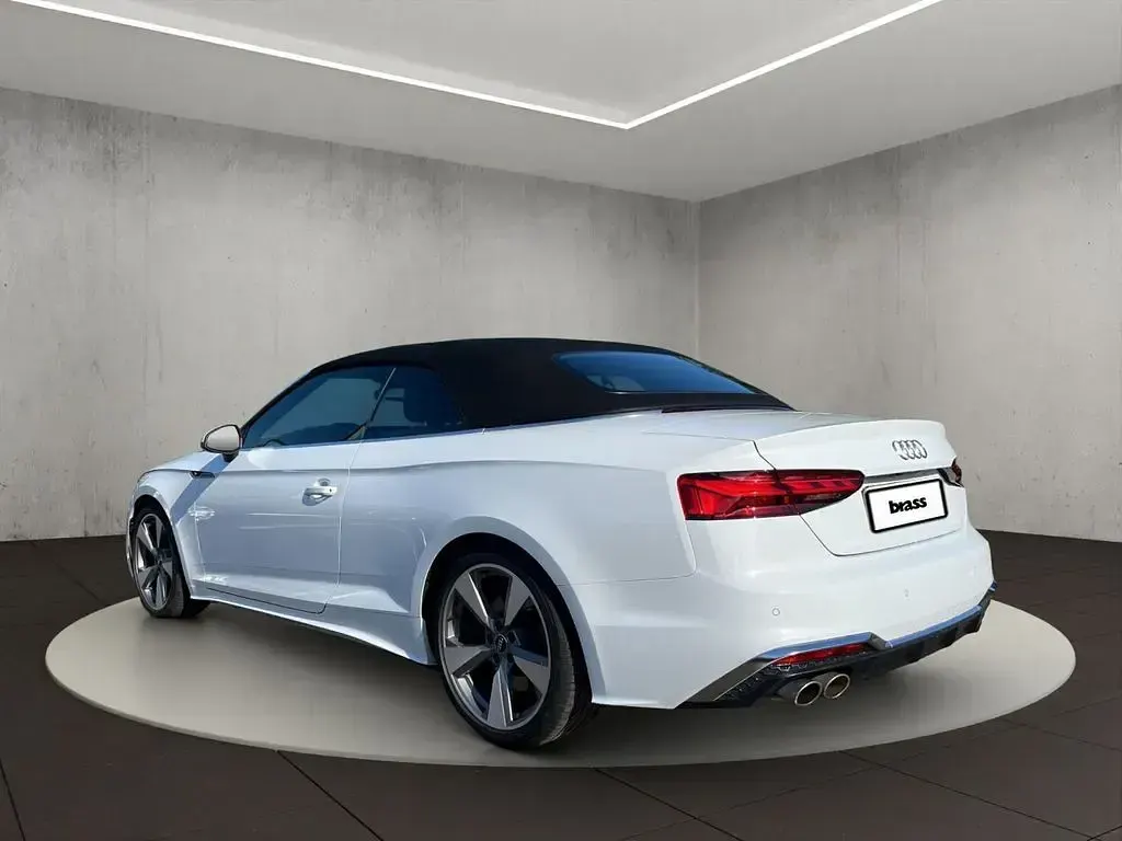 Gebraucht Audi S5 Cabriolet Ambiente 354 PS (260 kW) 2020 Gletscherweiß metallic/verdeck Cabrio