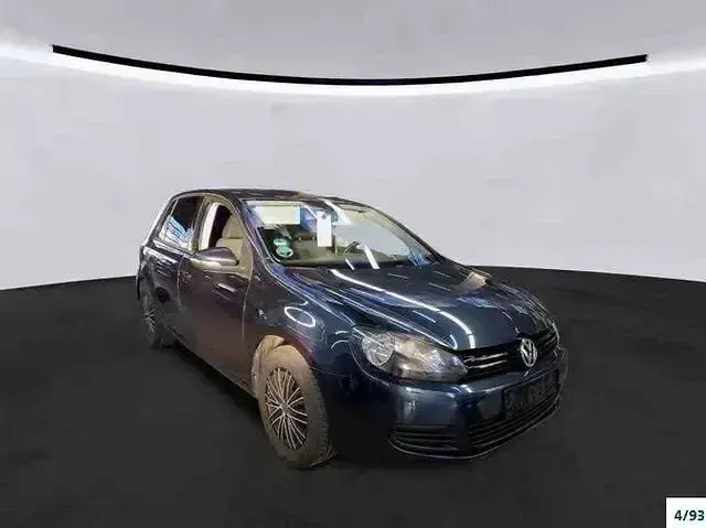 Gebraucht VW Golf VI Trendline 80 PS (58 kW) 2009 Blau Kleinwagen