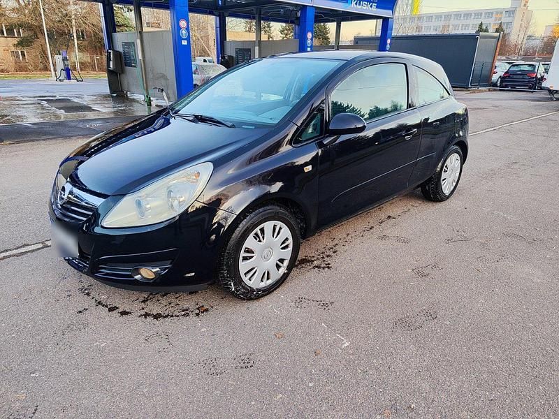 Gebraucht Opel Corsa 80 PS (58 kW) 2007 Schwarz Kleinwagen