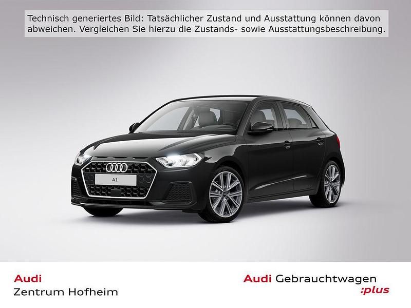 Mythosschwarz metallic Gebraucht 2025 Audi A1 Sportback Advanced Plus Kleinwagen | 24.990 € (Guter Preis) - Bild 1/4