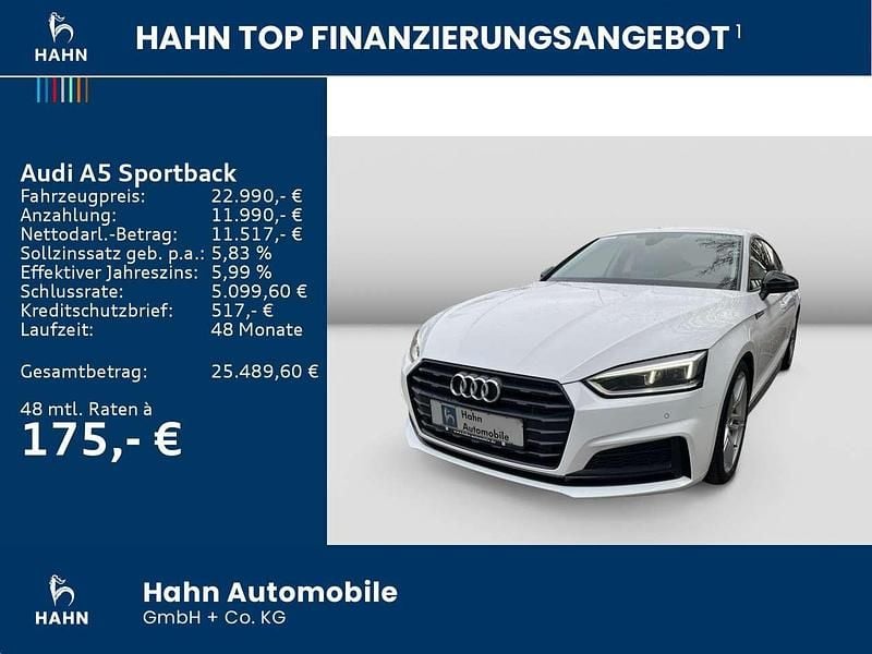 Gebraucht Audi A5 Sport 150 PS (110 kW) 2018 Ibisweiß Coupé