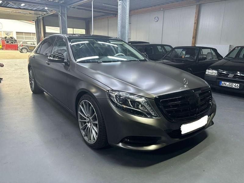 Blau Gebraucht 2016 Mercedes S350 Limousine | 39.999 € (Guter Preis) - Bild 1/4