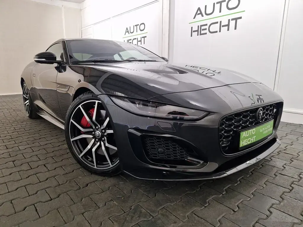 Gebraucht Jaguar F-Type 575 PS (422 kW) 2023 Carpathian grey metallic Coupé