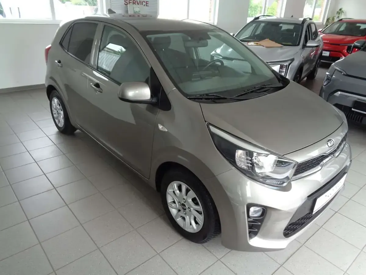 Gebraucht Kia Picanto DREAM-TEAM Edition 67 PS (49 kW) 2020 Astrograu metallic Kleinwagen