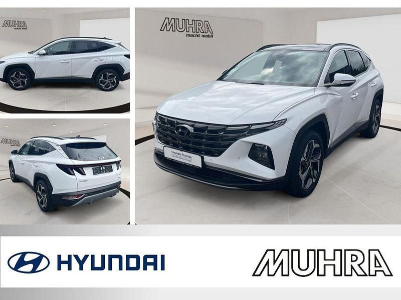 Serenity white Gebraucht 2024 Hyundai Tucson Trend SUV | 30.789 € (Guter Preis) - Bild 1/4