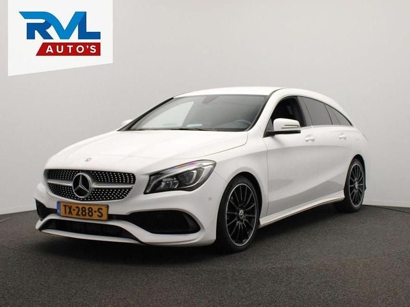 Weiß Gebraucht 2018 Mercedes CLA180 Shooting Brake Business Kombi | 18.601 € (Guter Preis) - Bild 1/4