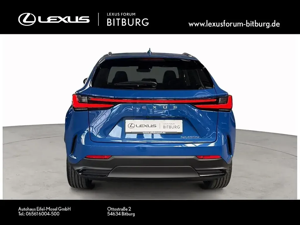 Neu Lexus NX450h+ E-FOUR Executive Line 309 PS (227 kW) 2026 Blau SUV