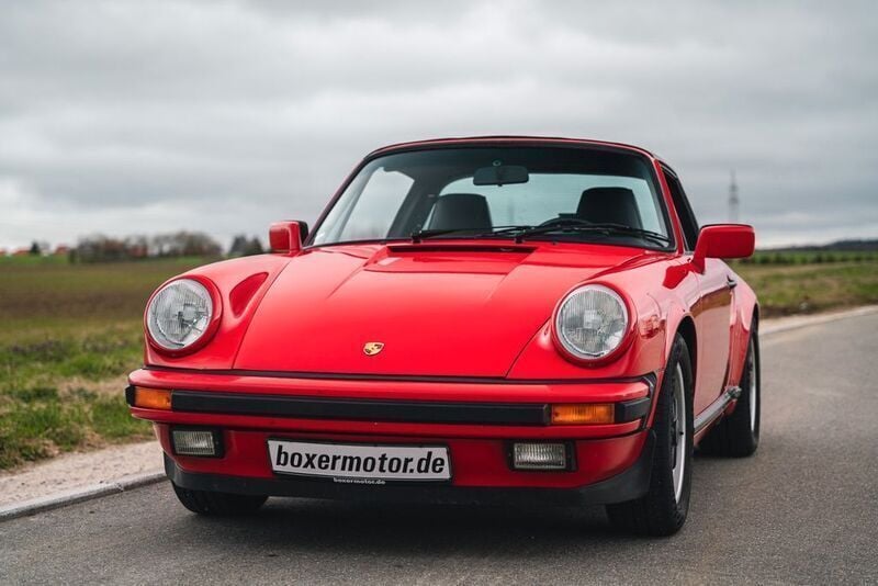 Gebraucht Porsche 911 218 PS (160 kW) 1987 Rot Cabrio