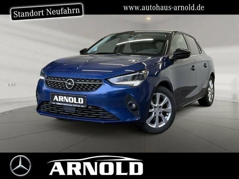 Nautic blau (metallic) Gebraucht 2020 Opel Corsa Elegance Kleinwagen | 9.750 € (Superpreis) - Bild 1/4