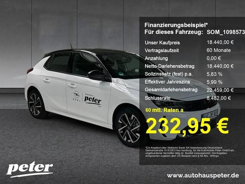 Lack weiss banquise/typ aussenverkleidung spiegel flach standard Gebraucht 2024 Opel Corsa Kleinwagen | 18.440 € (Fairer Preis) - Bild 1/4