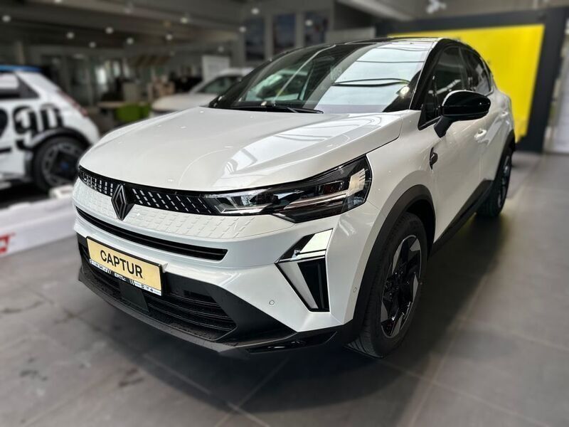 Perlmuttweiss metallic/dach i Neu 2025 Renault Captur Techno SUV | 27.330 € (Fairer Preis) - Bild 1/4