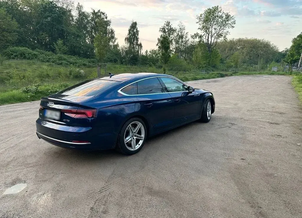 Gebraucht Audi A5 Sportback S-Line 190 PS (139 kW) 2019 Blau Kleinwagen