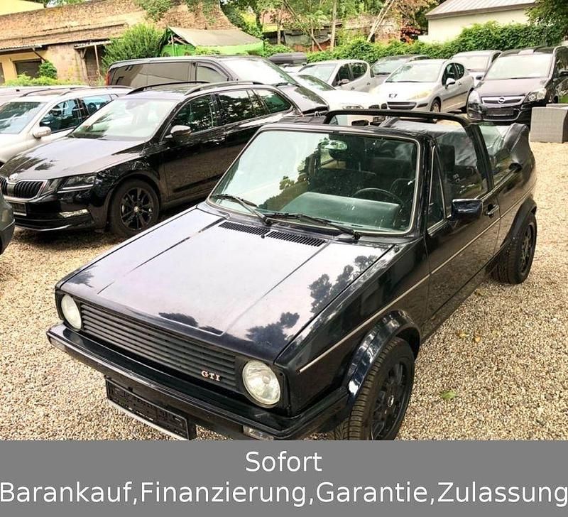 Blau Gebraucht 1983 VW Golf Cabriolet GTI Cabrio | 8.990 € - Bild 1/4