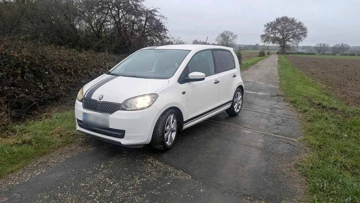 Gebraucht Skoda Citigo 60 PS (44 kW) 2016 Weiß Kleinwagen