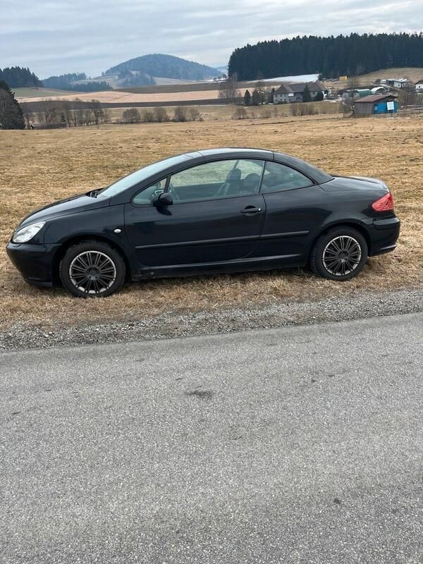 Schwarz Gebraucht 2005 Peugeot 307 CC Cabrio | 999 € (Superpreis) - Bild 1/4
