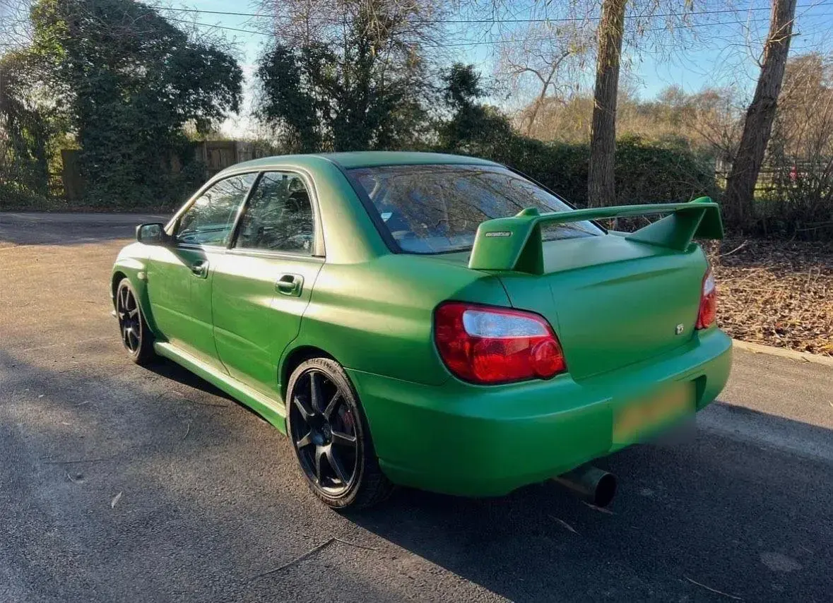 Gebraucht Subaru Impreza 224 PS (164 kW) 2005 Grün Limousine