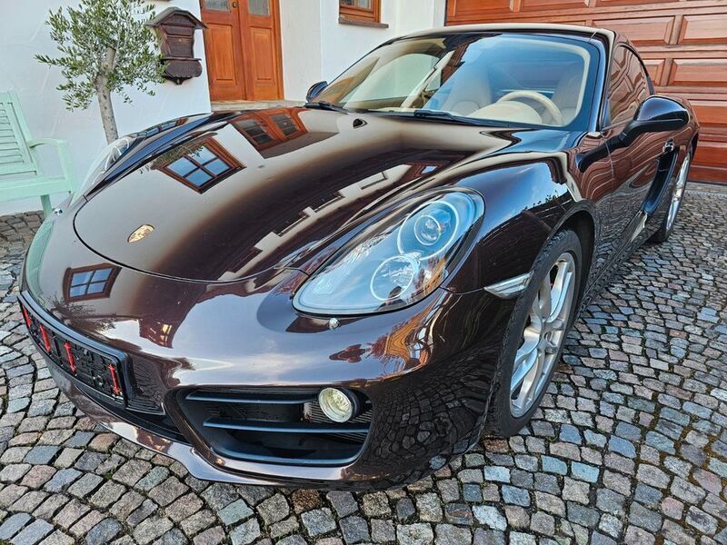 Braun Gebraucht 2014 Porsche Cayman S Sport Coupé | 52.500 € (Fairer Preis) - Bild 1/4