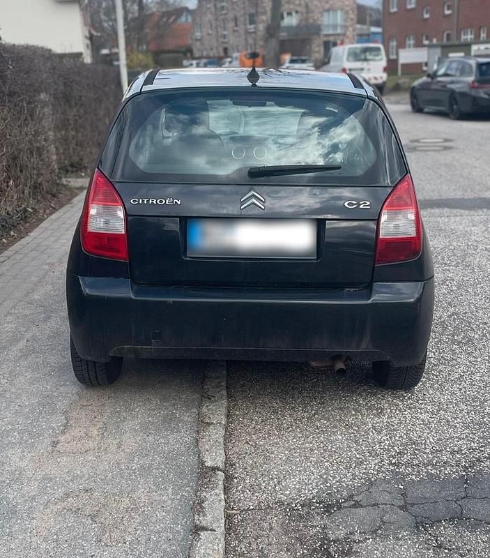 Gebraucht Citroën C2 60 PS (44 kW) 2009 Schwarz Kleinwagen