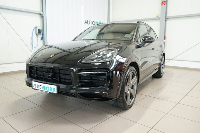 Schwarz Gebraucht 2022 Porsche Cayenne S Platinum Edition SUV | 79.900 € (Teuer) - Bild 1/4