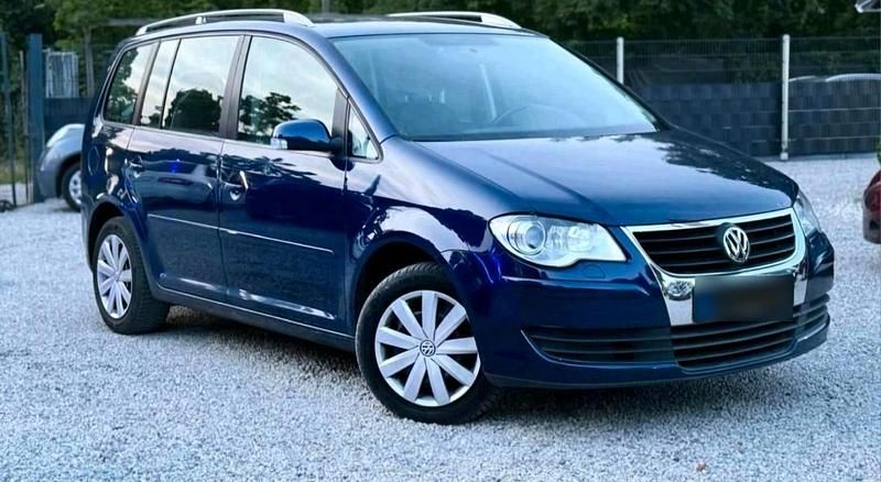 Gebraucht VW Touran 150 PS (110 kW) 2008 Blau Van / Kleinbus