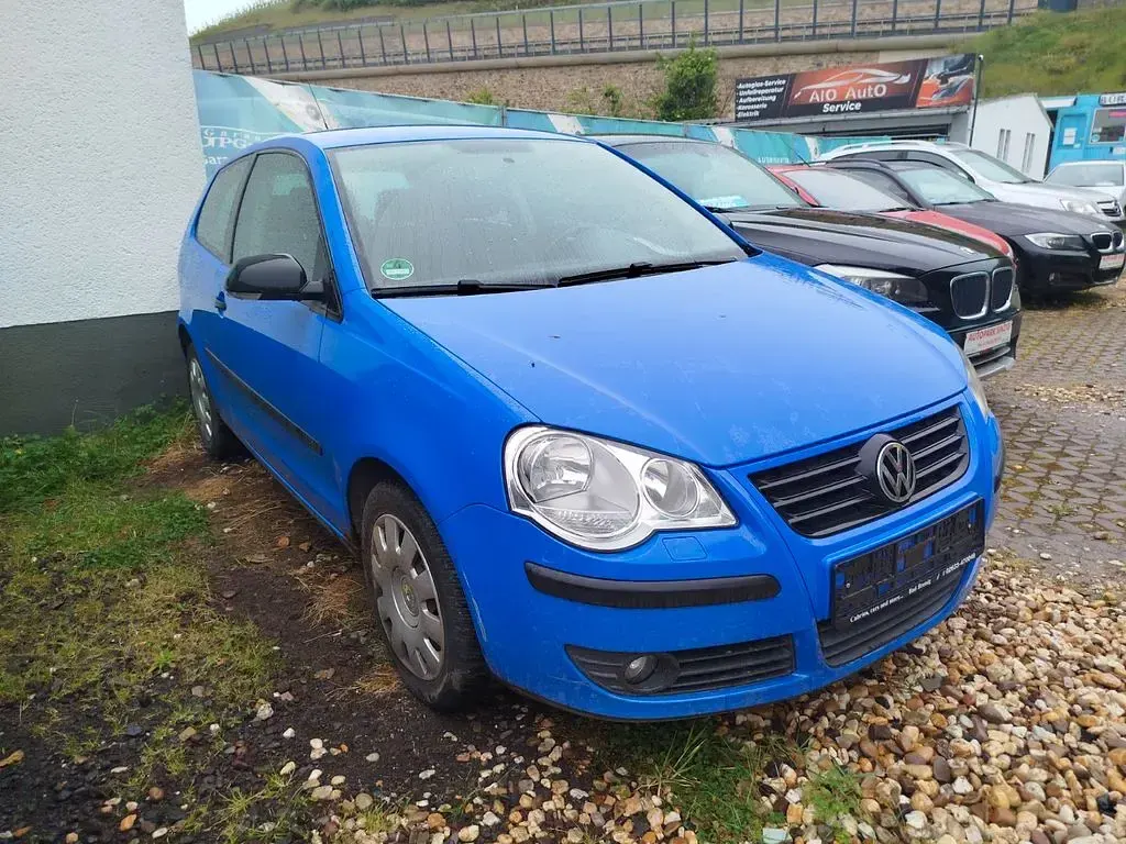 Usata VW Polo 54 CV (39 kW) 2007 Blu Utilitaria