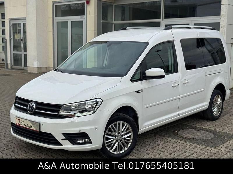Gebraucht VW Caddy Maxi 102 PS (75 kW) 2019 Weiß Van / Kleinbus