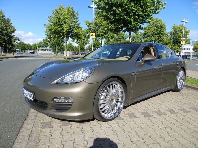 Gebraucht Porsche Panamera S 544 PS (400 kW) 2010 Braun metallic Limousine