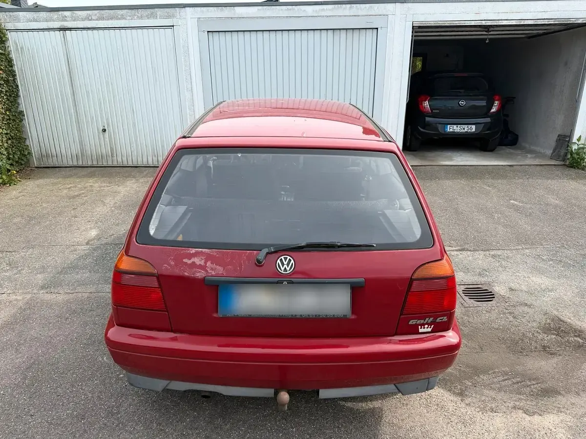 Używany VW Golf 75 KM (55 kW) 1995 Czerwony Coupe
