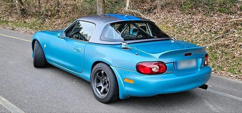 Gebraucht Mazda MX5 280 PS (205 kW) 2001 Blau Cabrio