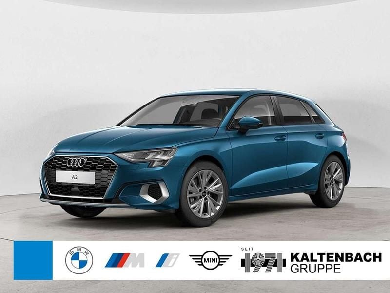 Atollblau Gebraucht 2020 Audi A3 Sportback Advanced Kombi | 21.890 € (Etwas zu teuer) - Bild 1/3
