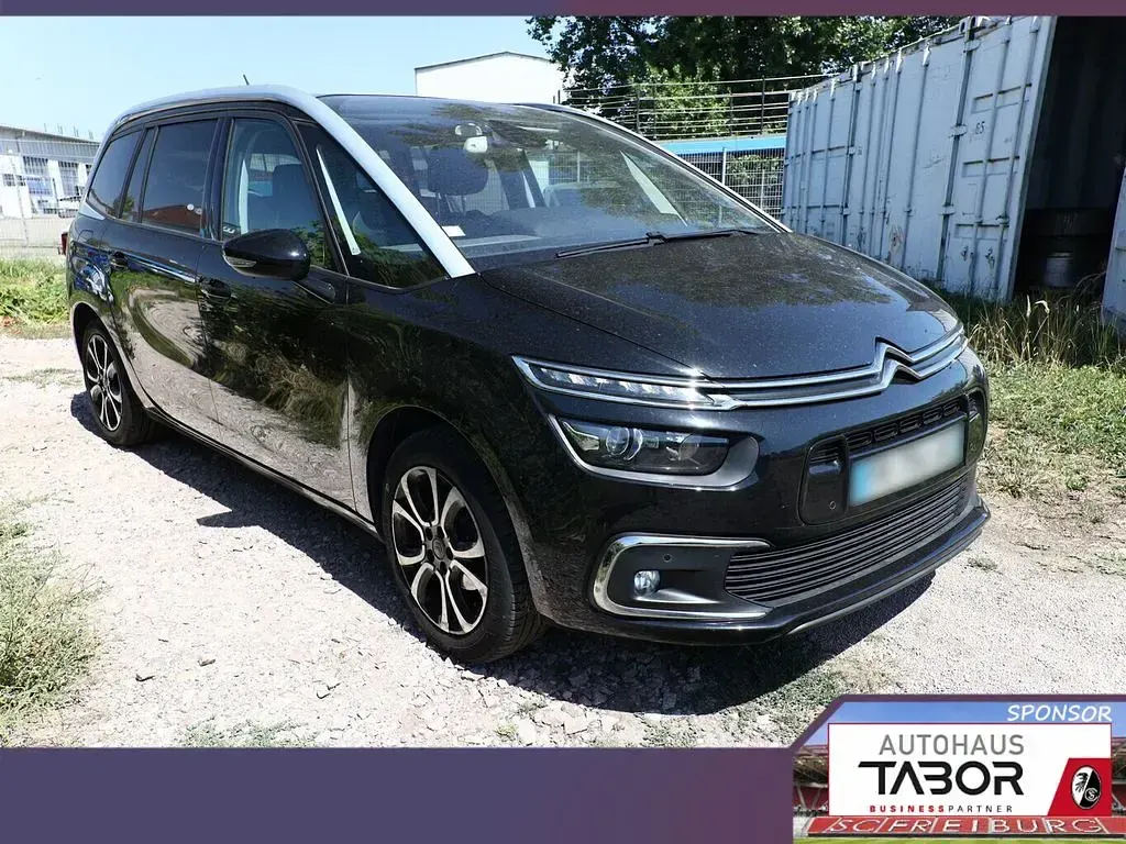 Gebraucht Citroën C4 SpaceTourer PureTech 131 PS (96 kW) 2020 Schwarz Van / Kleinbus