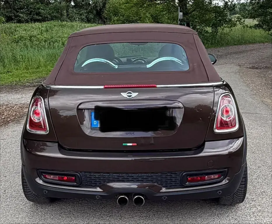 Gebraucht Mini Cooper S Cabriolet 184 PS (135 kW) 2011 Braun Cabrio