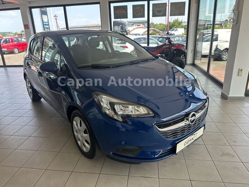 Blau Gebraucht 2018 Opel Corsa Selection Limousine | 8.100 € (Fairer Preis) - Bild 1/4