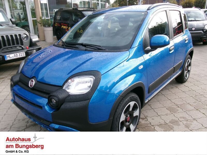 Blau Neu 2024 Fiat Panda Cross Cross Kleinwagen | 15.390 € - Bild 1/4