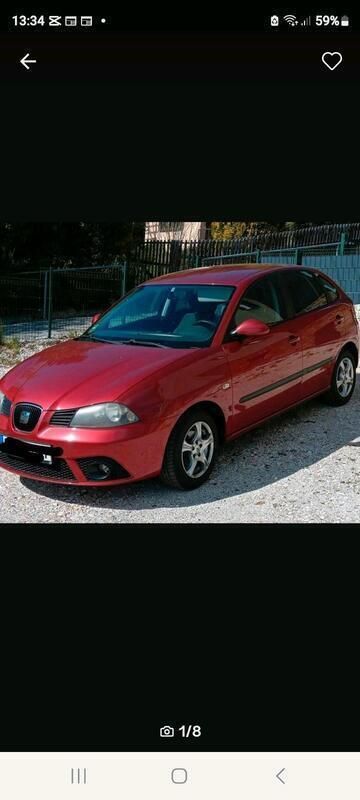 Rot Gebraucht 2008 Seat Ibiza Kleinwagen | 2.200 € (Guter Preis) - Bild 1/4
