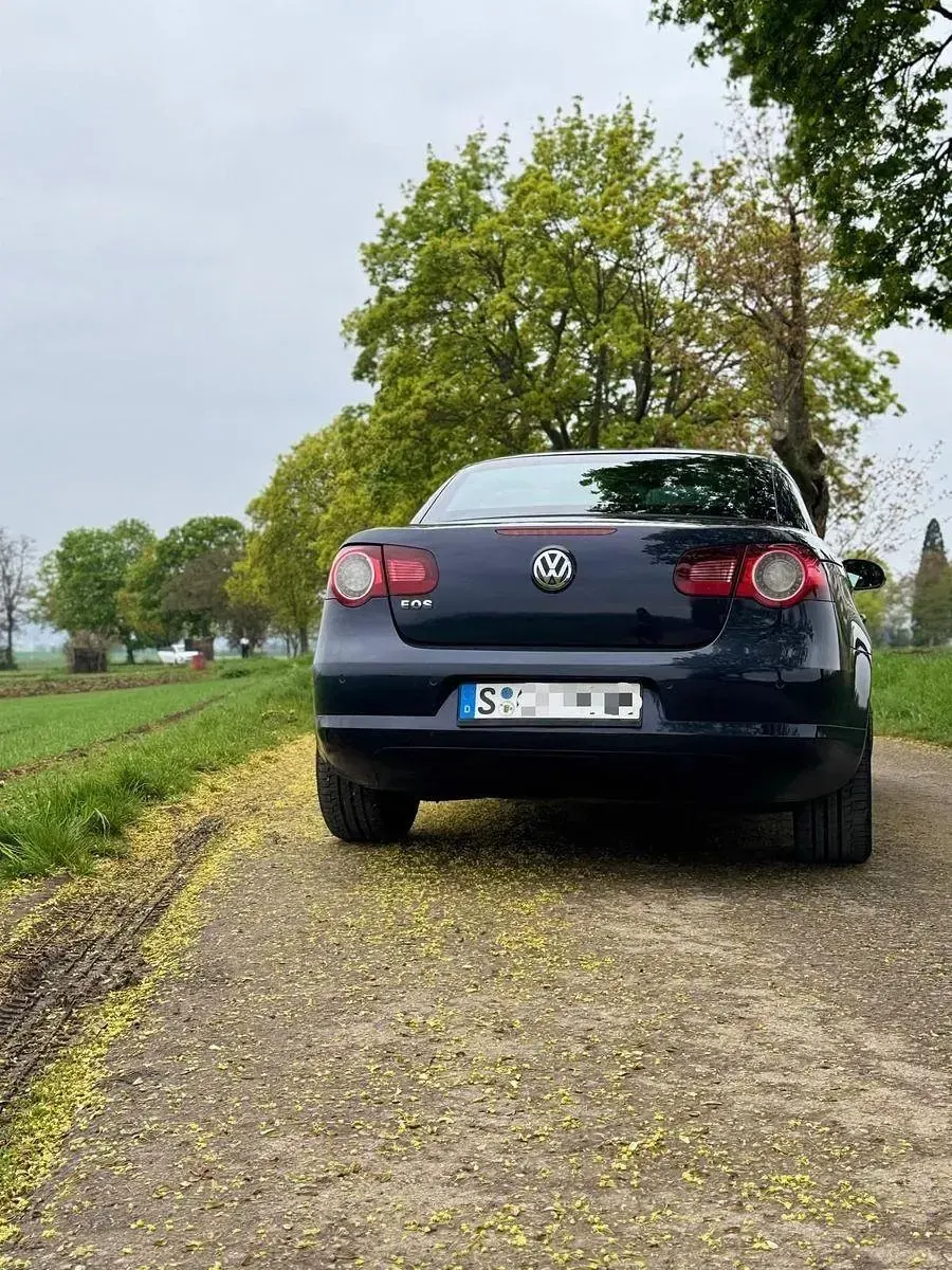 Brugt VW Eos Edition 140 HK (102 kW) 2008 Blå Cabriolet