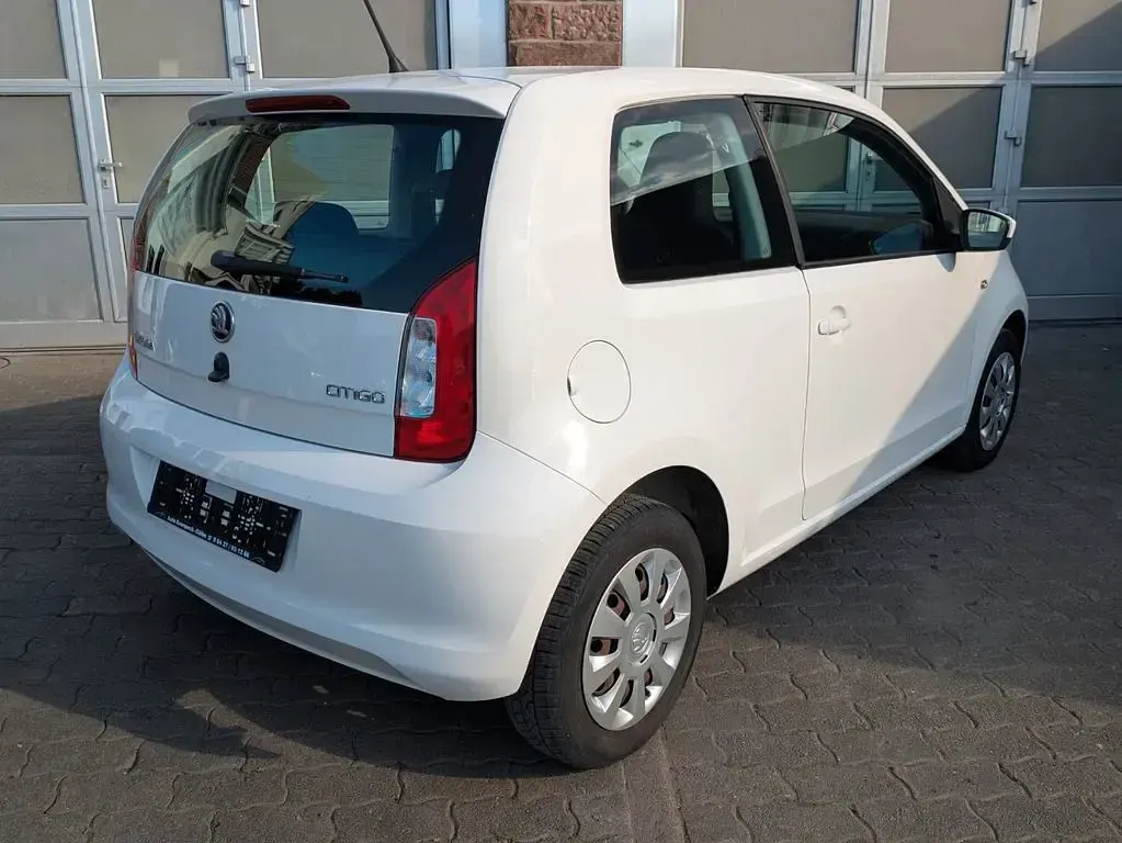 Gebraucht Skoda Citigo Ambition 60 PS (44 kW) 2016 Weiß Kleinwagen