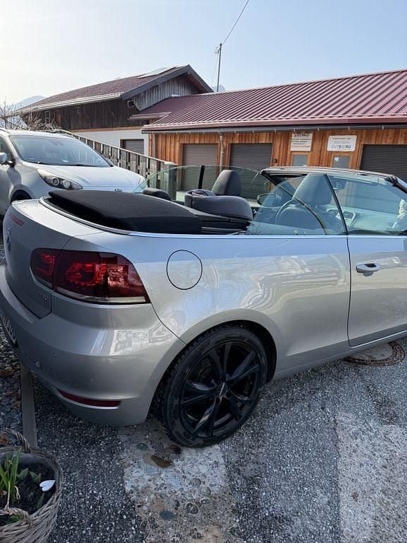 Gebraucht VW Golf Cabriolet Exclusive 160 PS (117 kW) 2012 Silber Cabrio