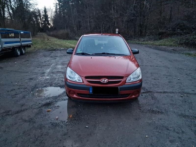 Gebraucht Hyundai Getz 67 PS (49 kW) 2008 Rot Kleinwagen