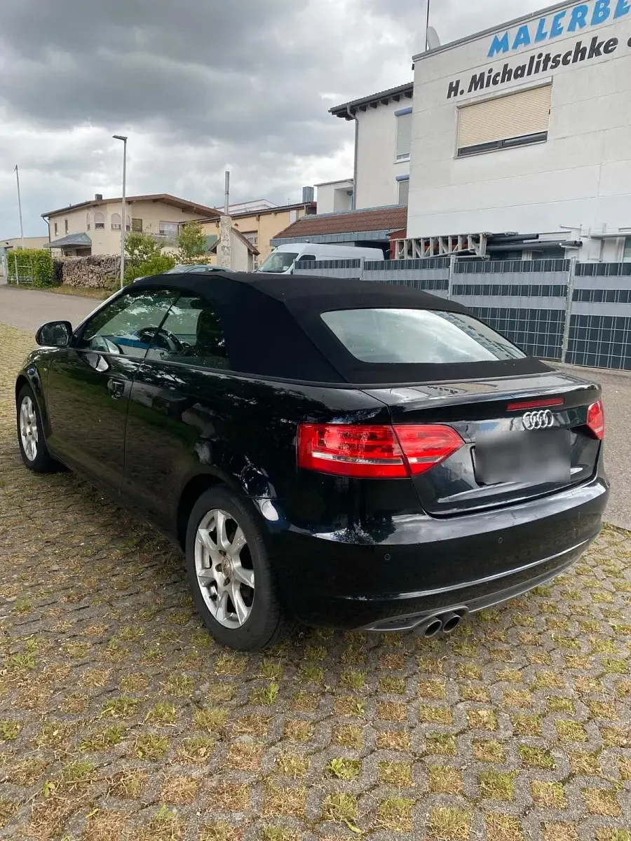 Gebraucht Audi A3 Cabriolet 140 PS (102 kW) 2008 Schwarz Cabrio