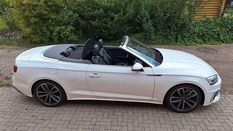 Weiß Gebraucht 2020 Audi A5 Cabriolet S-Line Cabrio | 31.400 € (Guter Preis) - Bild 1/4