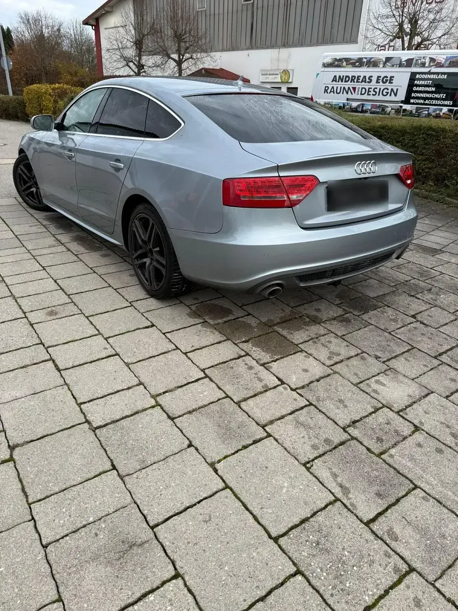 Gebraucht Audi A5 Sportback S-Line 190 PS (139 kW) 2011 Silber Kleinwagen