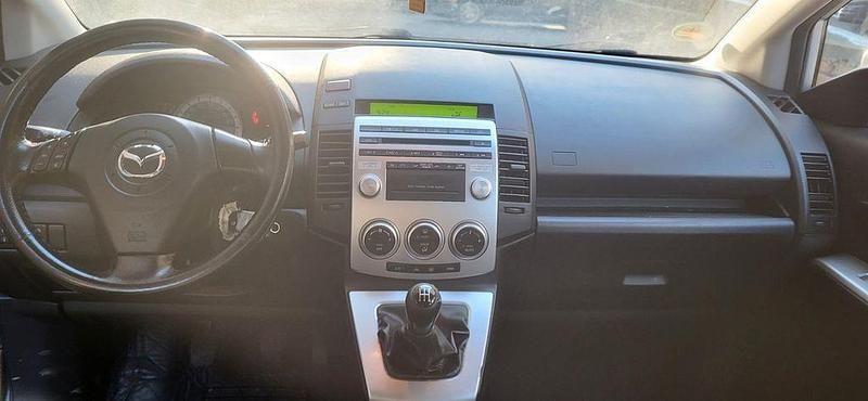 Gebraucht Mazda 5 Comfort 116 PS (85 kW) 2005 Silber Van / Kleinbus