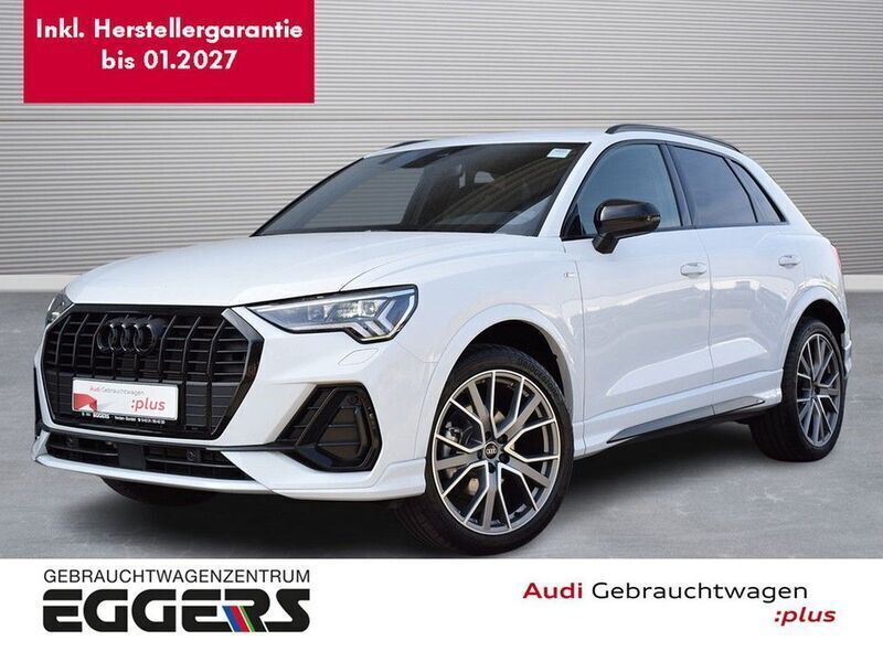 Gletscherweiß metallic Gebraucht 2025 Audi Q3 S-Line SUV | 50.490 € (Teuer) - Bild 1/4