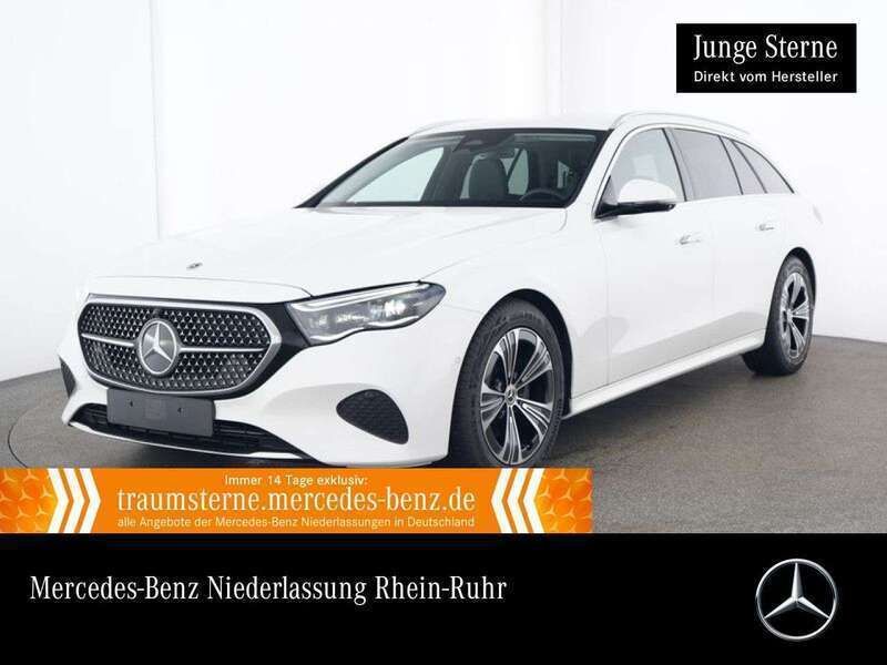 Weiß Gebraucht 2023 Mercedes E220 Advanced Plus Limousine | 44.990 € (Superpreis) - Bild 1/3