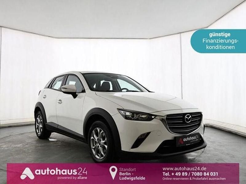Weiß Gebraucht 2021 Mazda CX-3 Basis SUV | 18.390 € (Fairer Preis) - Bild 1/4
